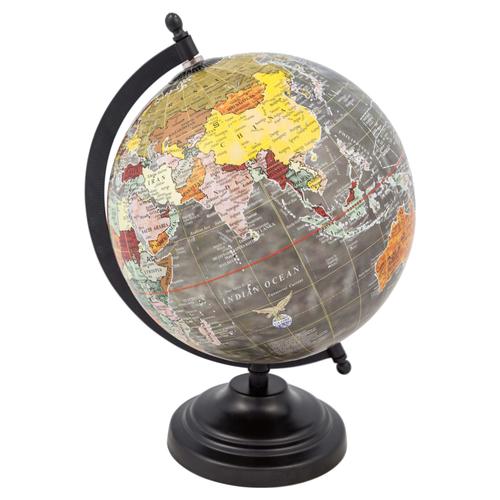  DEKORATİF DÜNYA KÜRE 21CM RENKLİ