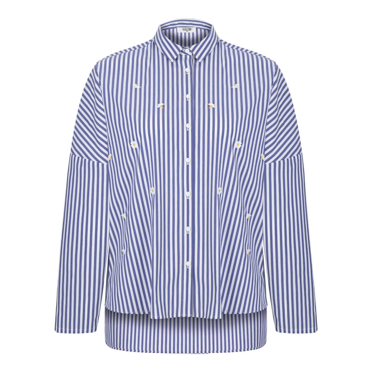 OVERSIZE ÇİZGİLİ GÖMLEK