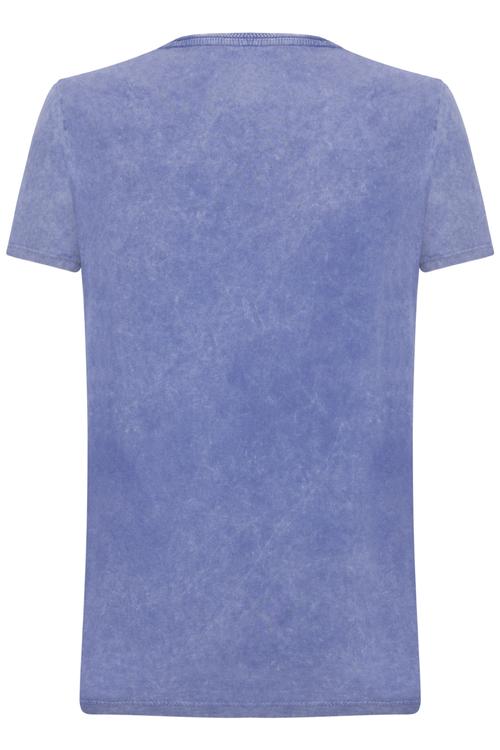  CEP DETAYLI BİSİKLET YAKA PAMUKLU KISA KOL T-SHIRT