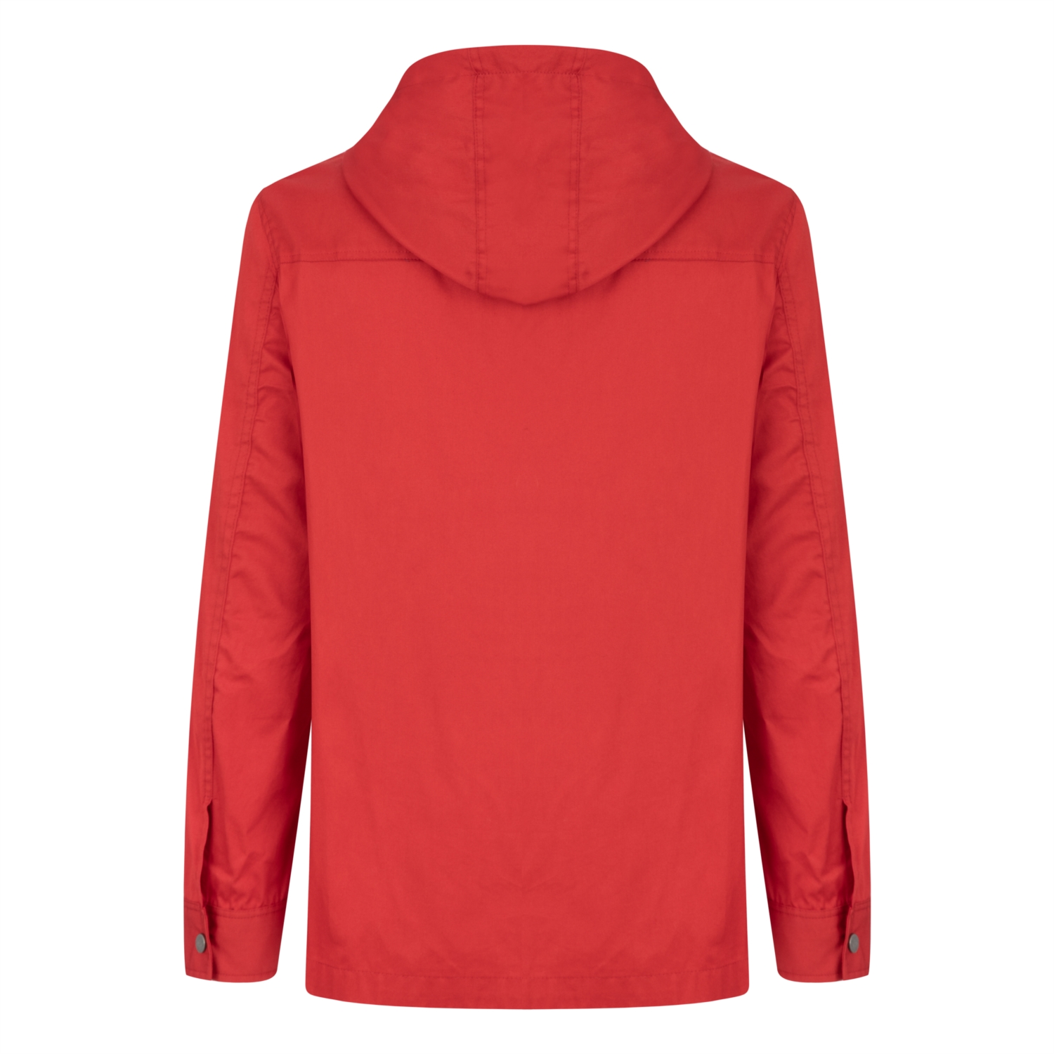 İP DETAYLI KAPÜŞONLU İNCE PAMUKLU YAĞMURLUK