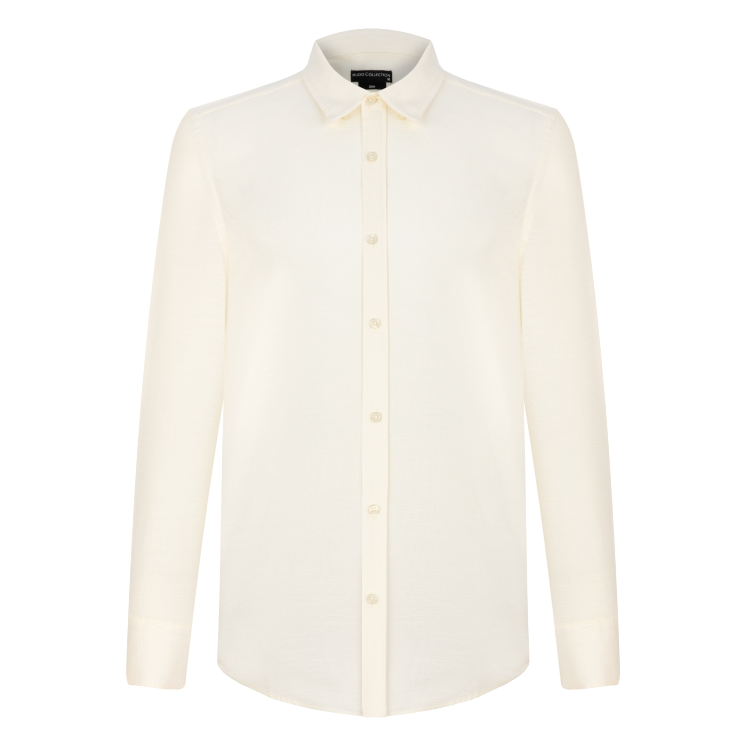 SLIM PAMUKLU DOKUMA GÖMLEK