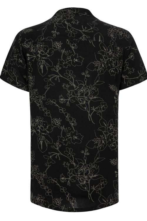  ÇİÇEK DESENLİ REGULAR VİSKOZ GÖMLEK