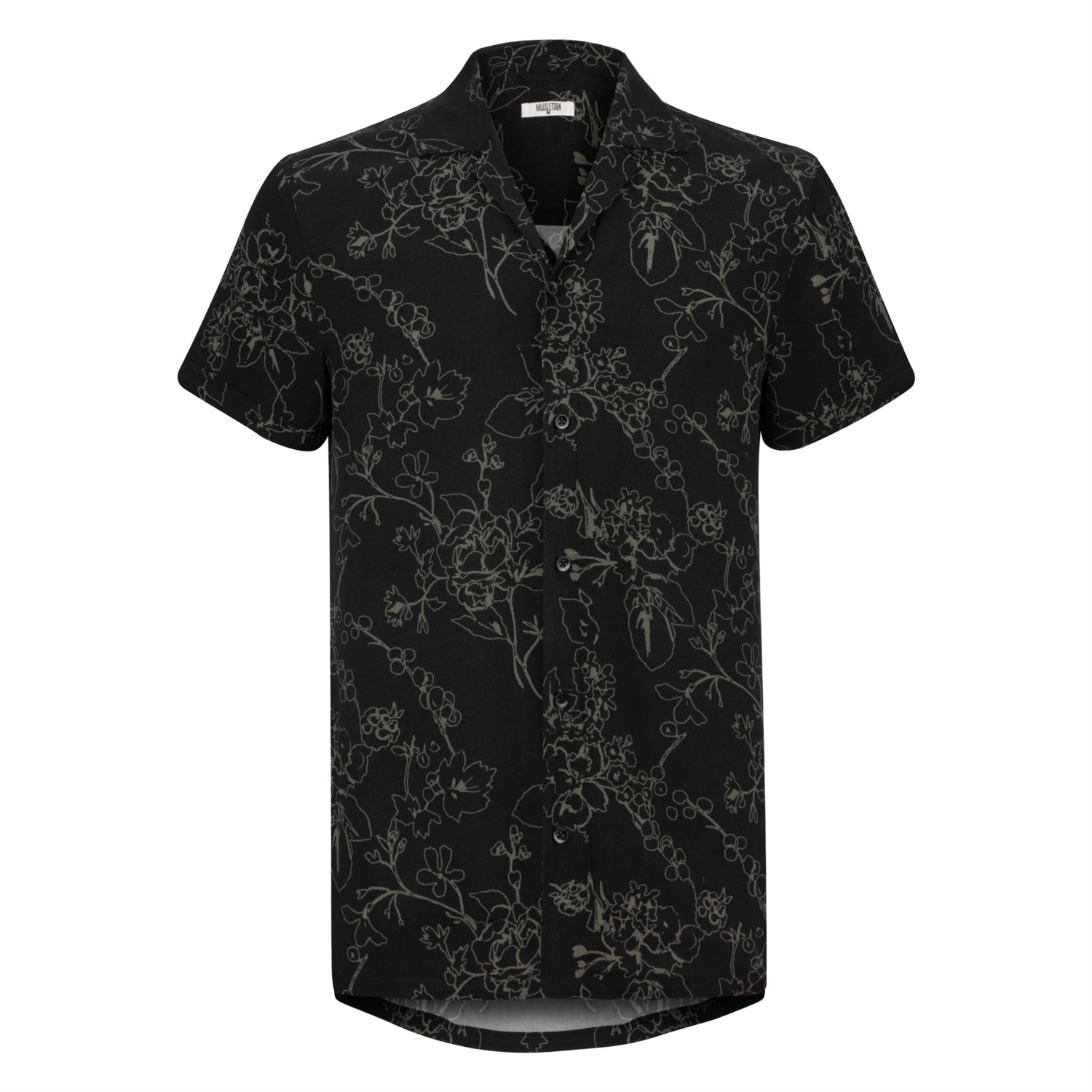 ÇİÇEK DESENLİ REGULAR VİSKOZ GÖMLEK