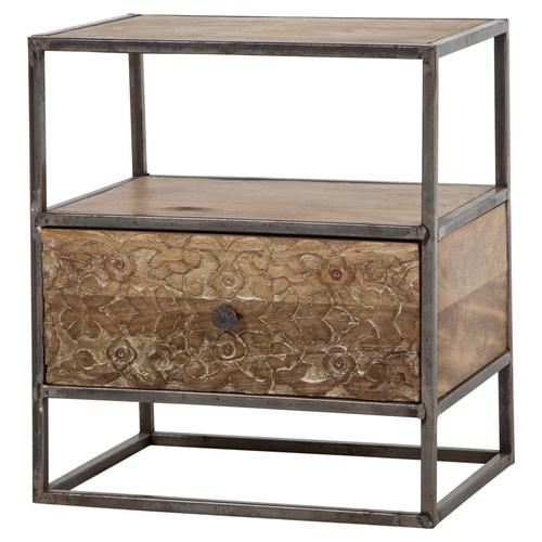  CARVINA MASİF AHŞAP KOMODİN