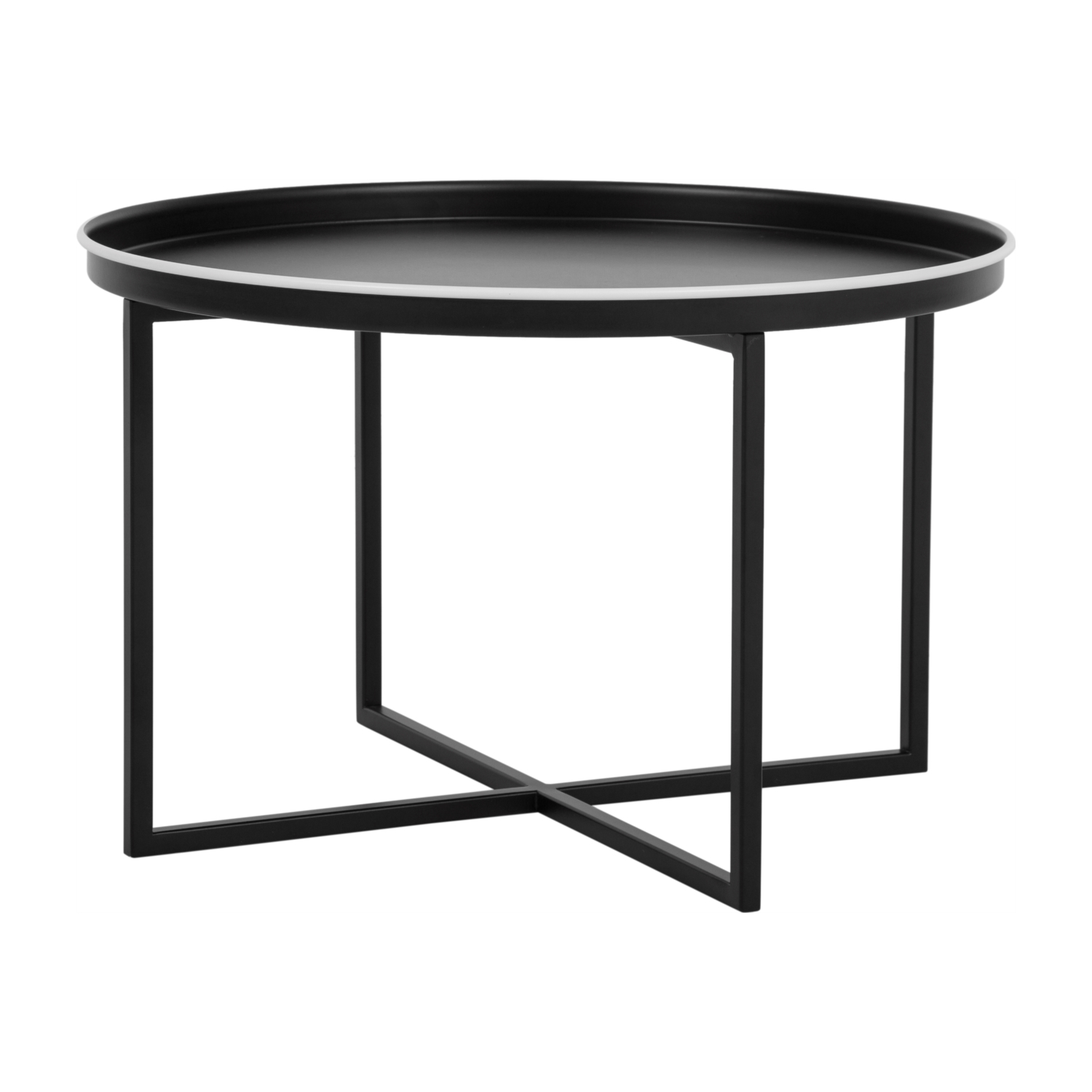 MILICA SİYAH METAL ORTA SEHPA