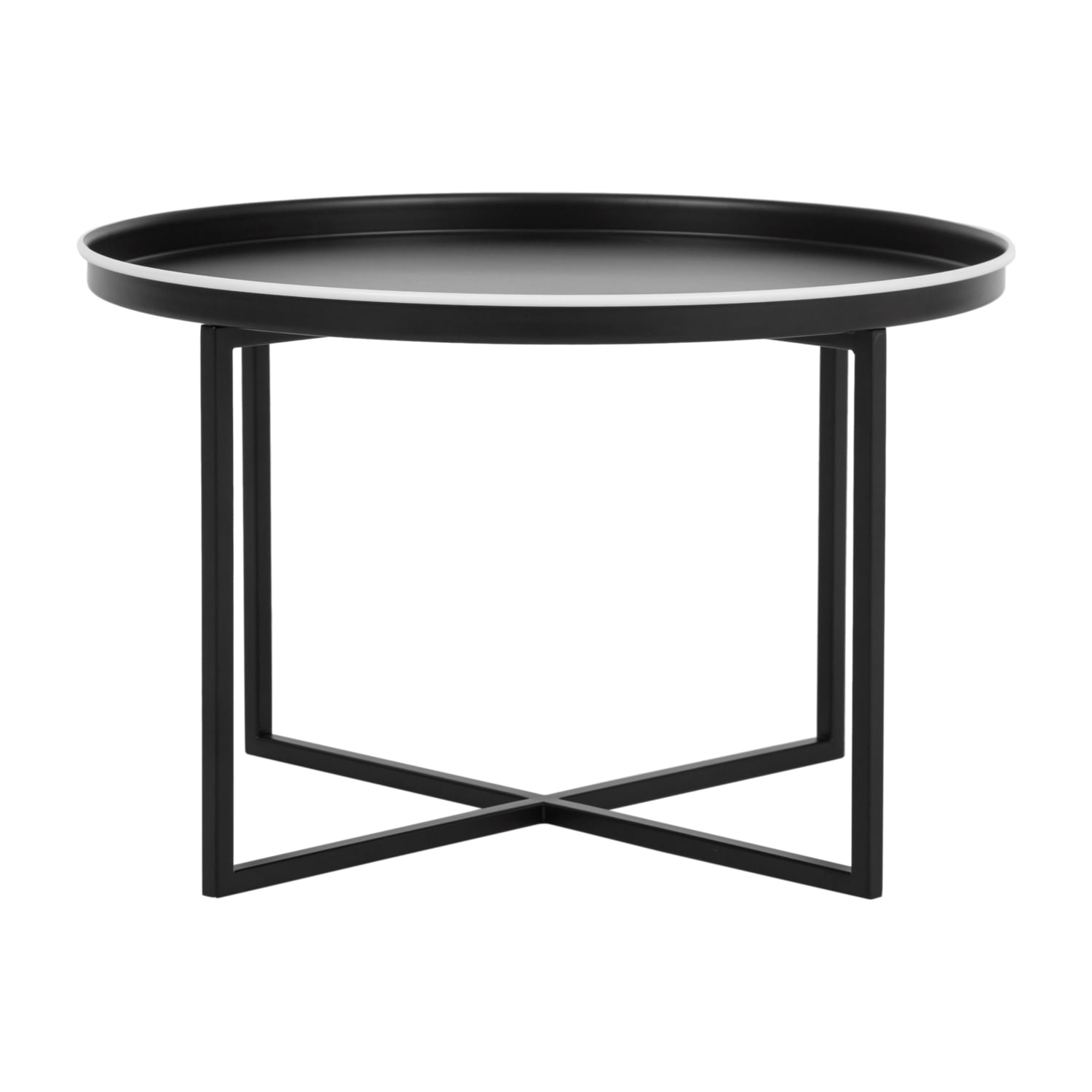 MILICA SİYAH METAL ORTA SEHPA