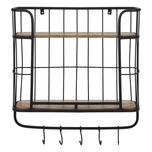  CARRIE MASİF AHŞAP RAF KÜÇÜK