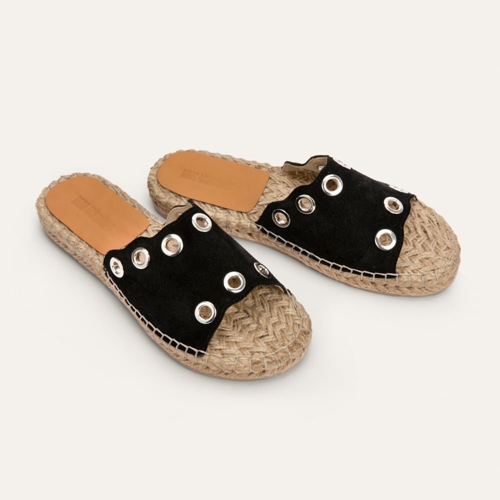 KUŞGÖZÜ DETAYLI SÜET GÖRÜNÜMLÜ TERLİK