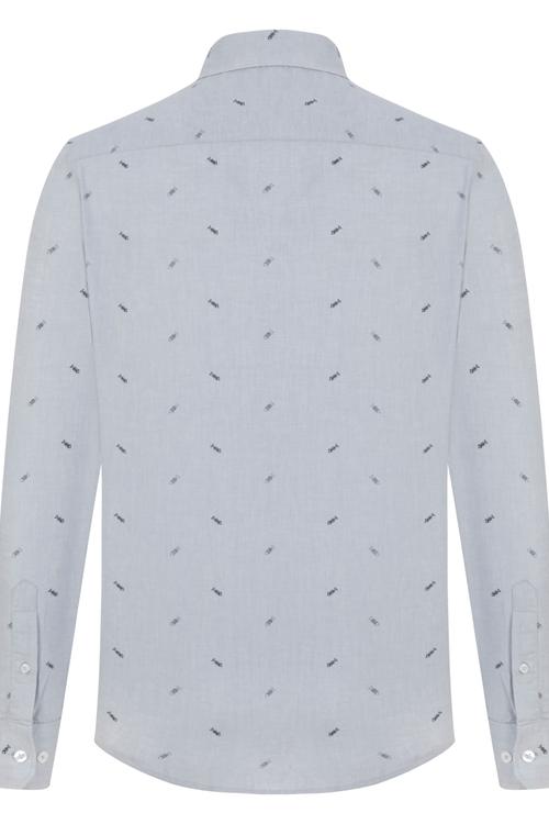  MARİN TEMALI REGULAR GÖMLEK