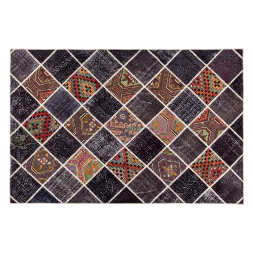  LIMA ANTRASIT MULTI PATCHWORK HALI 200x300 CM