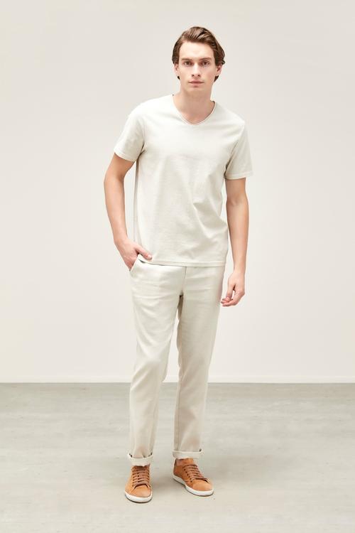  STRAIGHT PAMUK KETEN PANTOLON