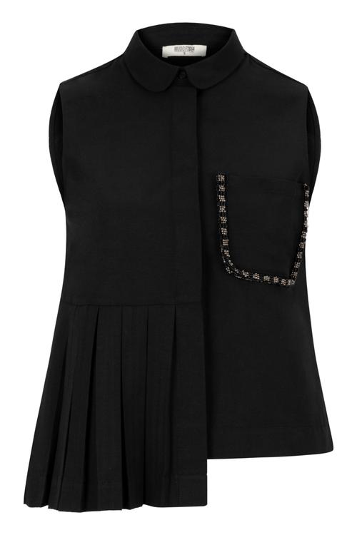  BONCUK İŞLEMELİ PİLELİ REGULAR GÖMLEK