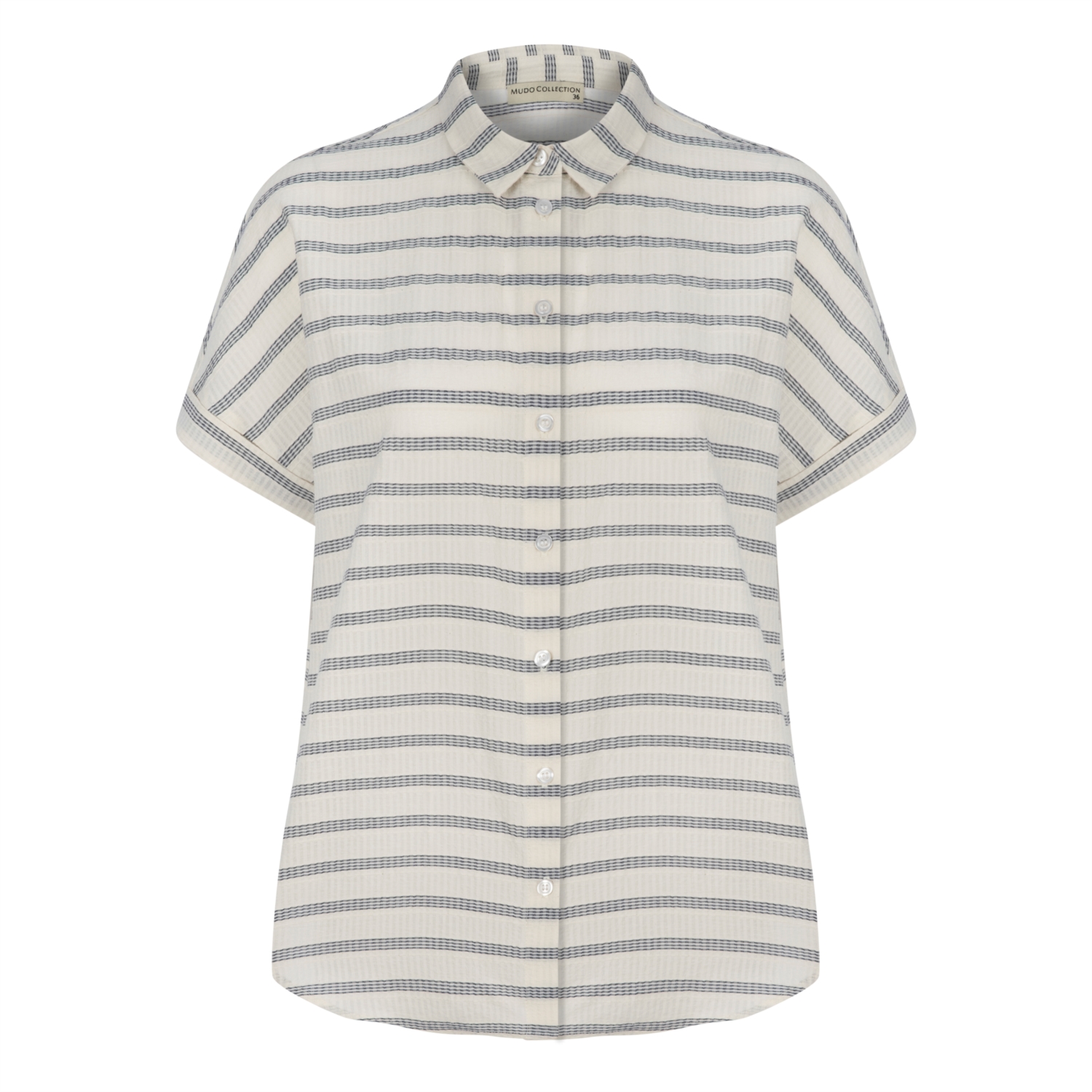 ÇİZGİ DETAYLI REGULAR CASUAL PAMUKLU GÖMLEK