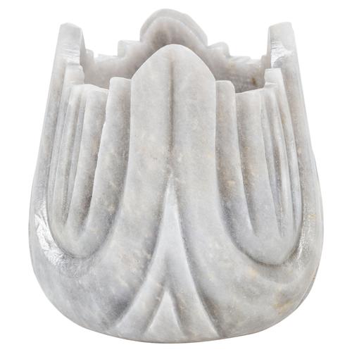  BAROK VAZO GRİ 20 CM