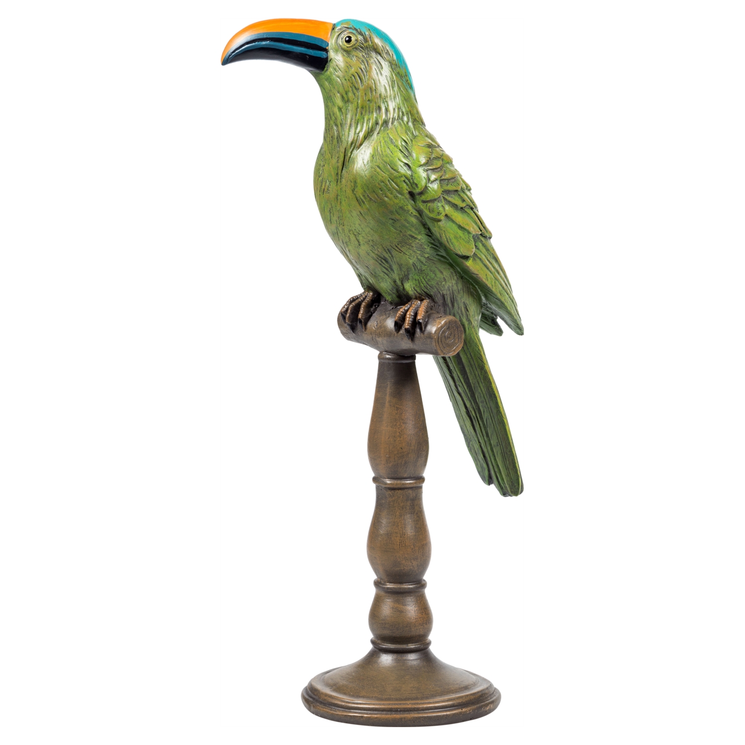 KUŞ BİBLO YEŞİL 42 CM