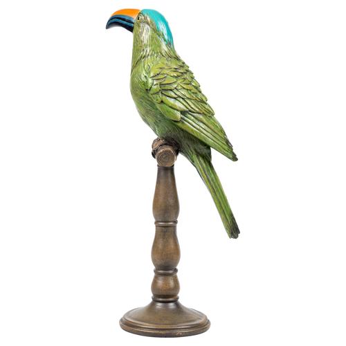  KUŞ BİBLO YEŞİL 42 CM