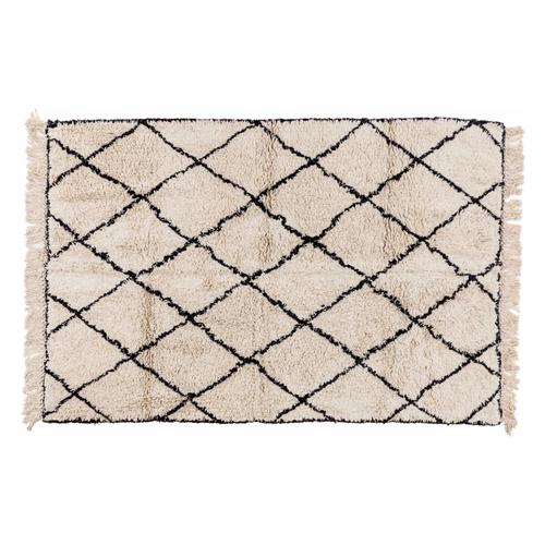  DIAMOND KİLİM SIYAH-BEYAZ 120x180 CM