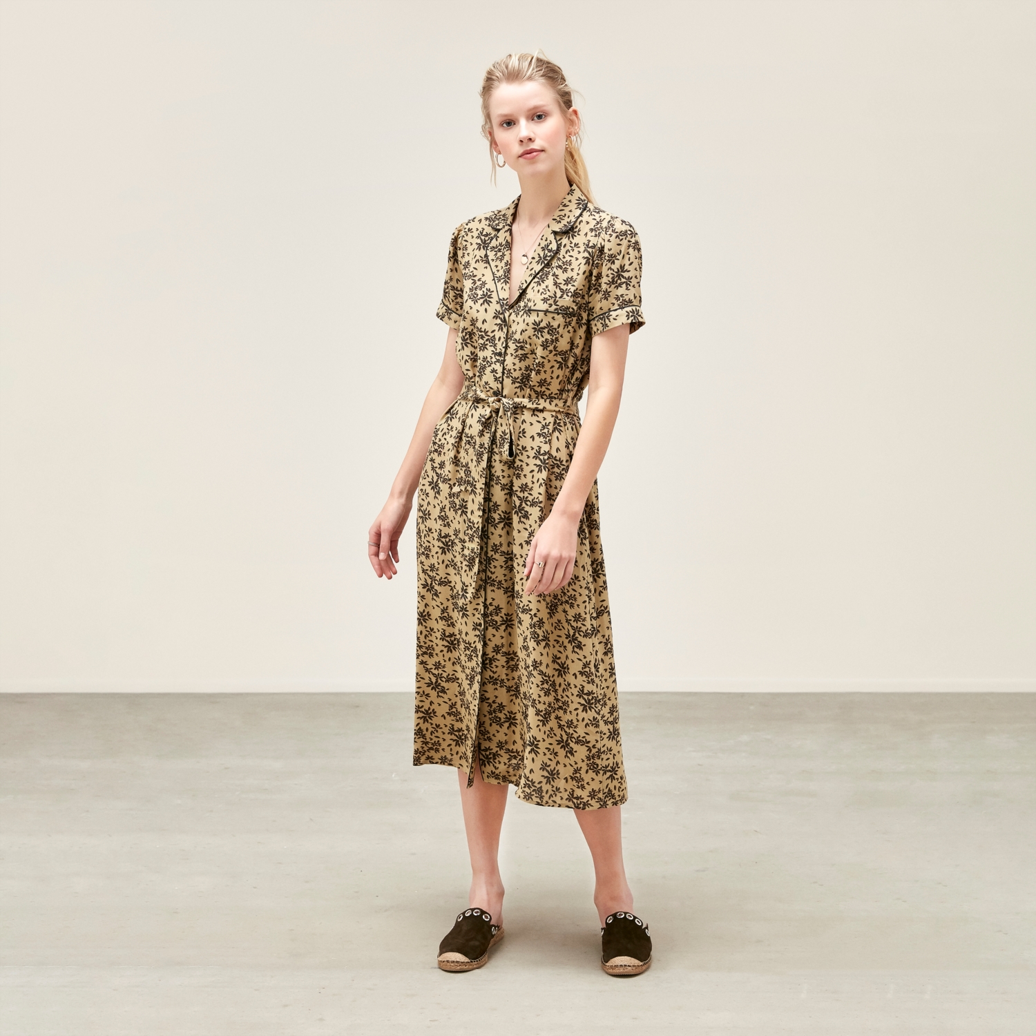 MİDİ BOY GÖMLEK ELBİSE