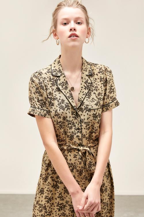  MİDİ BOY GÖMLEK ELBİSE