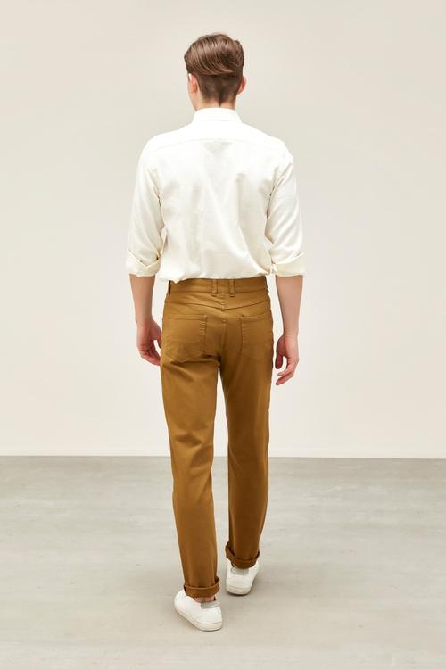  SLIM PAMUKLU DOKUMA GÖMLEK