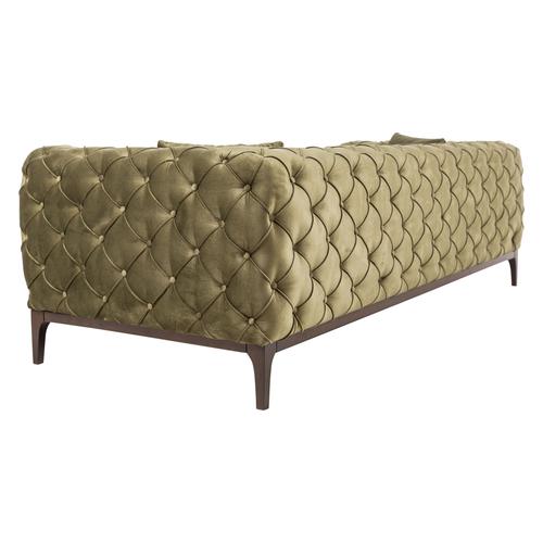  MIRANDELA HAKİ ÜÇLÜ CHESTER KOLTUK