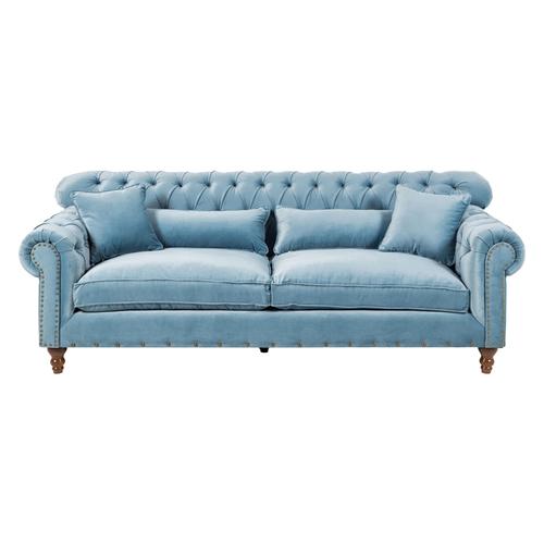  SIENA AÇIK MAVİ CHESTER KANEPE