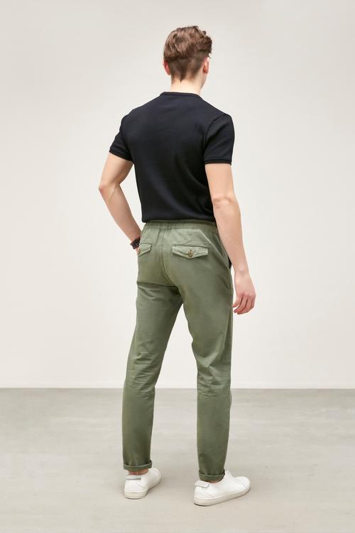  TAPERED BAĞLAMAL DETAYLI PANTOLON