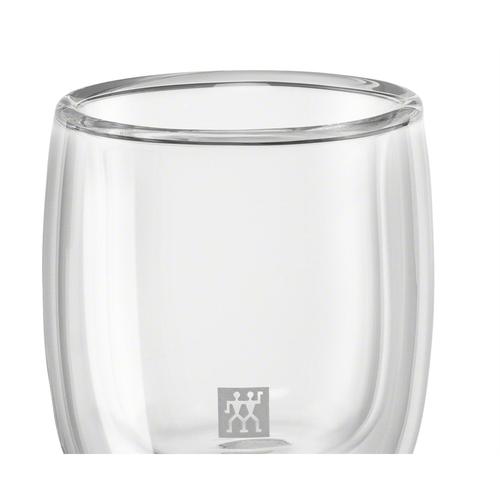  ZWILLING ÇİFT CAMLI 2'Lİ ESPRESSO BARDAK SETİ - 80 ML