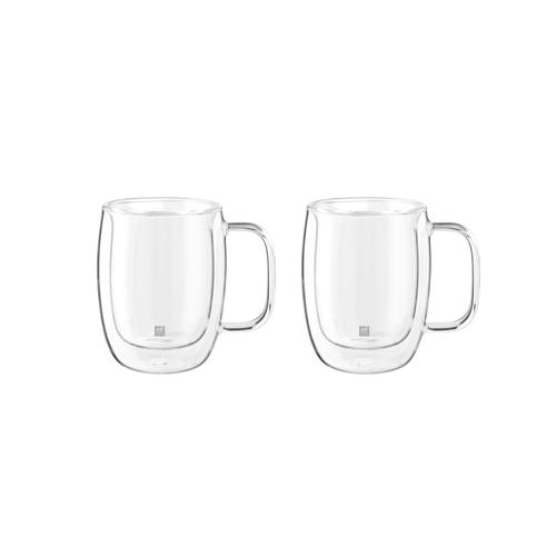  ZWILLING ÇİFT CAMLI KULPLU 2'Lİ ESPRESSO BARDAK SETİ- 134 ML