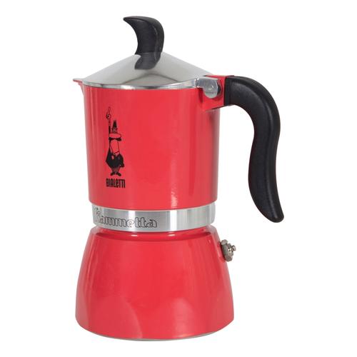  BIALETTI FIAMMETTA MOKA POT 180 ML KIRMIZI