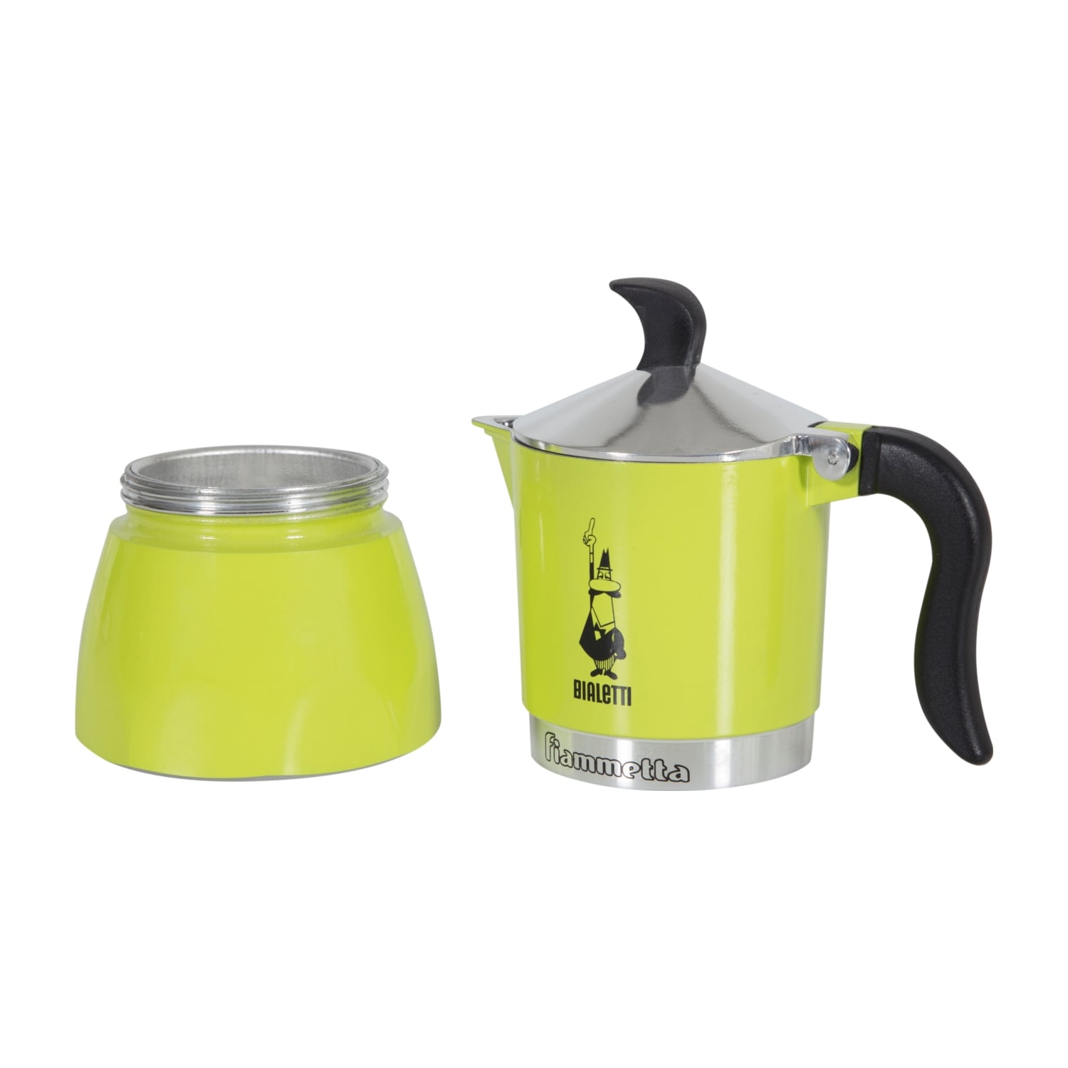 BIALETTI FIAMMETTA MOKA POT 180 ML - YEŞİL