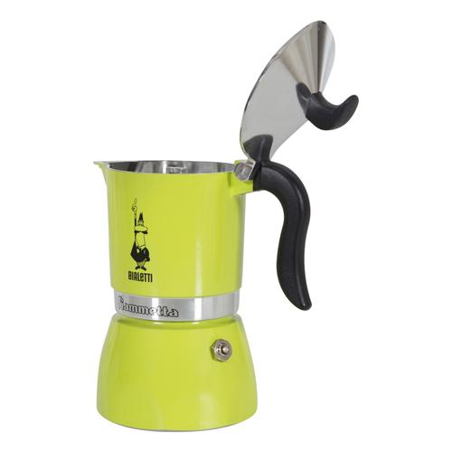  BIALETTI FIAMMETTA MOKA POT 180 ML - YEŞİL