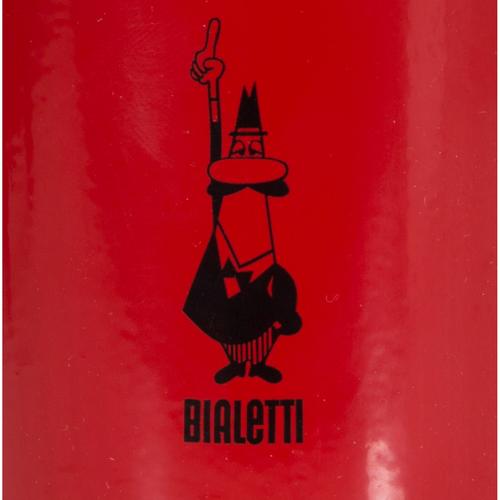  BIALETTI RAINBOW MOKA POT 180 ML - KOYU KIRMIZI