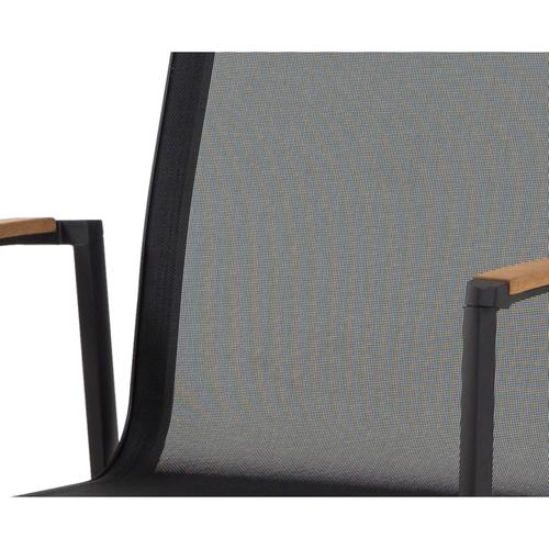  MEGGY KOLÇAKLI SANDALYE SİYAH