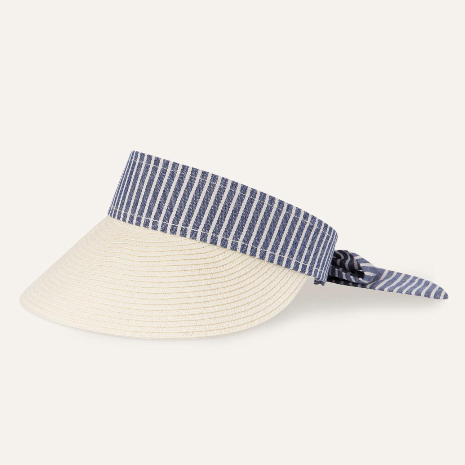 ŞAL DESENLİ YARIM HASIR ŞAPKA