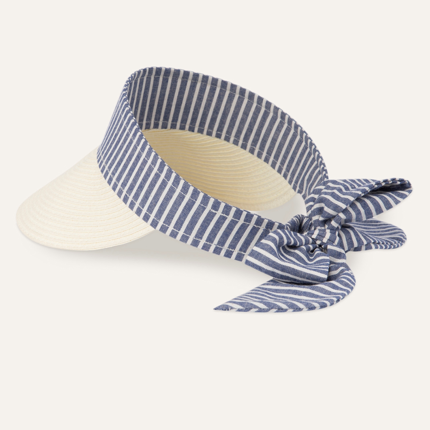 ŞAL DESENLİ YARIM HASIR ŞAPKA