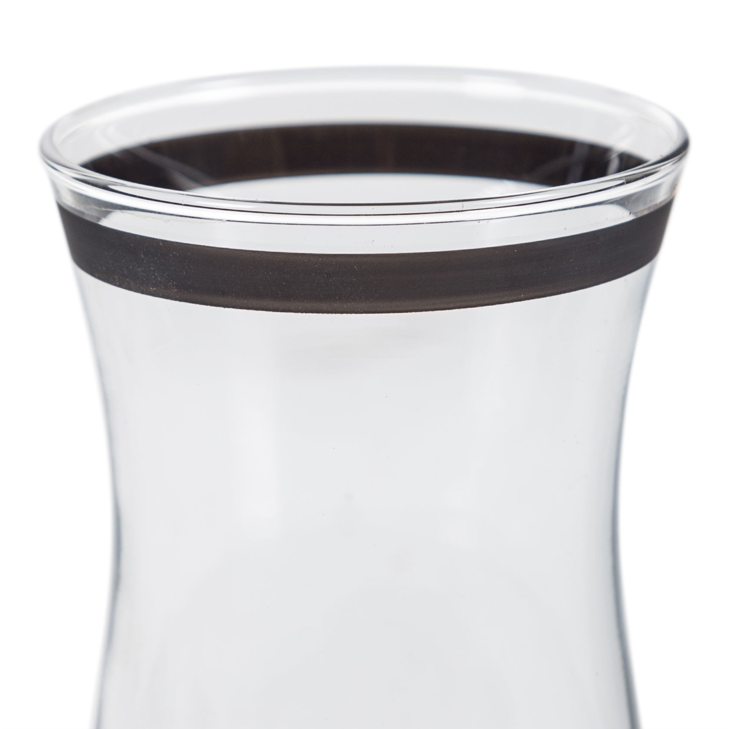 BLACK LINE 12 PARÇA ÇAY BARDAĞI & TABAĞI SETİ