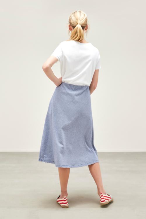  BALIK DESENLİ PAMUKLU T-SHIRT