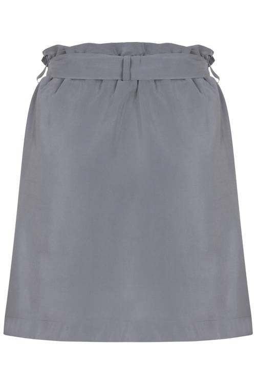  BELİ KUŞAKLI LASTİKLİ MİNİ ETEK