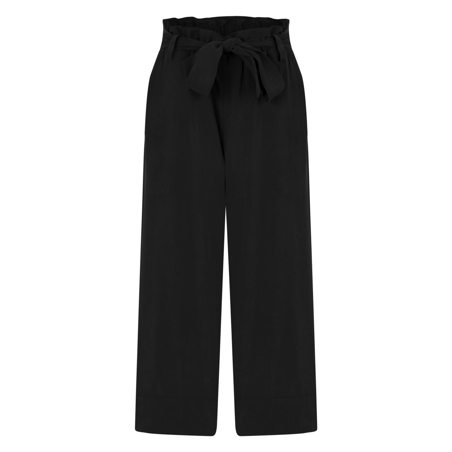 BELİ LASTİKLİ KUŞAKLI CULOTTE PANTOLON