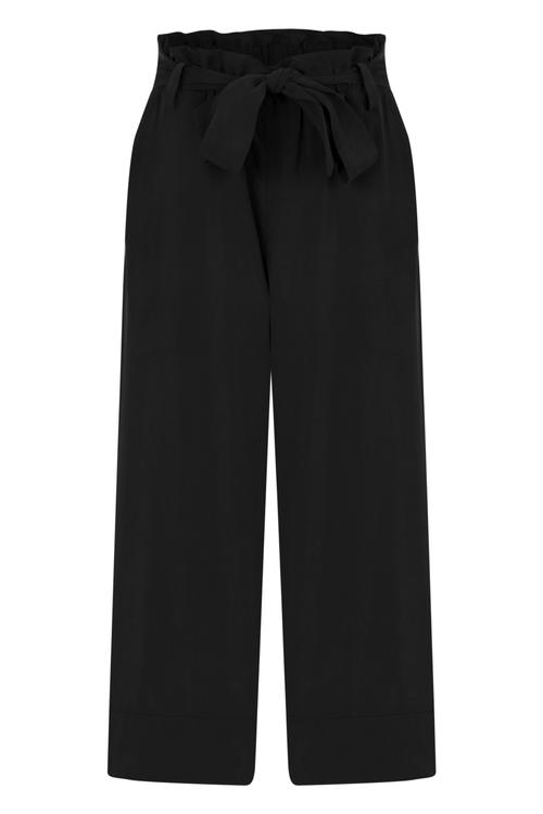  BELİ LASTİKLİ KUŞAKLI CULOTTE PANTOLON