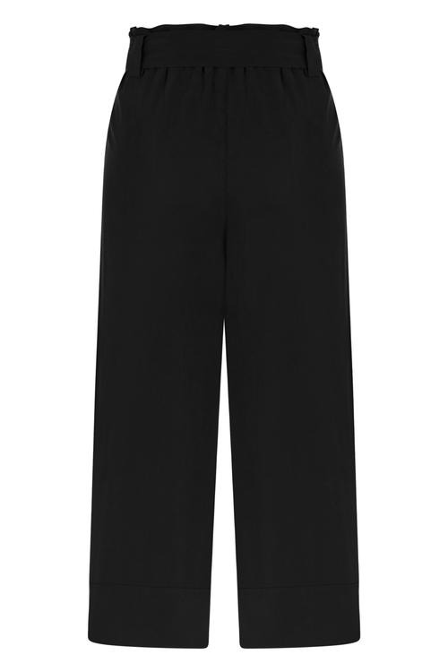  BELİ LASTİKLİ KUŞAKLI CULOTTE PANTOLON