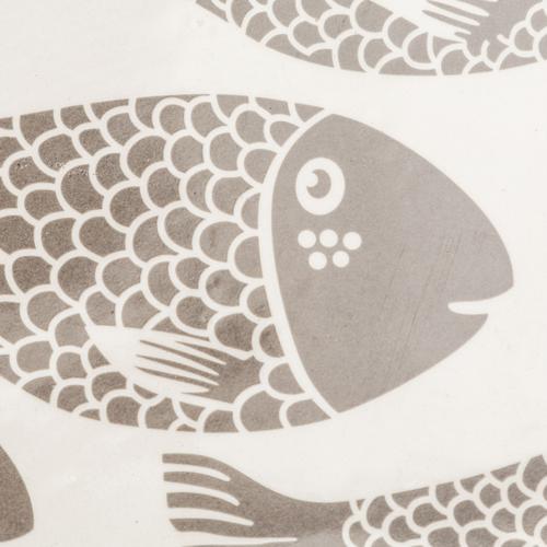  PERCH DEKORATİF KASE 40CM GÜMÜŞ