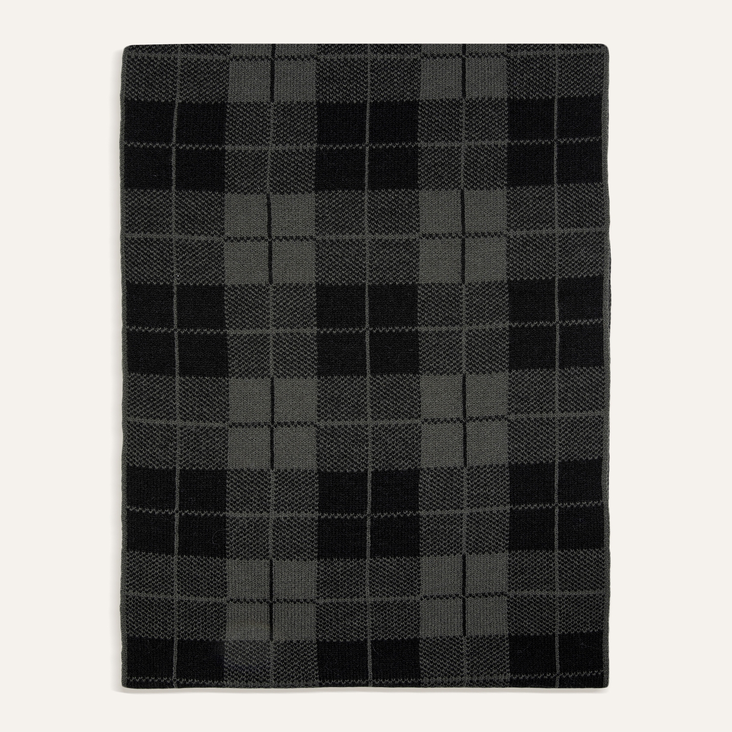 EKOSE DESENLİ KALIN ATKI