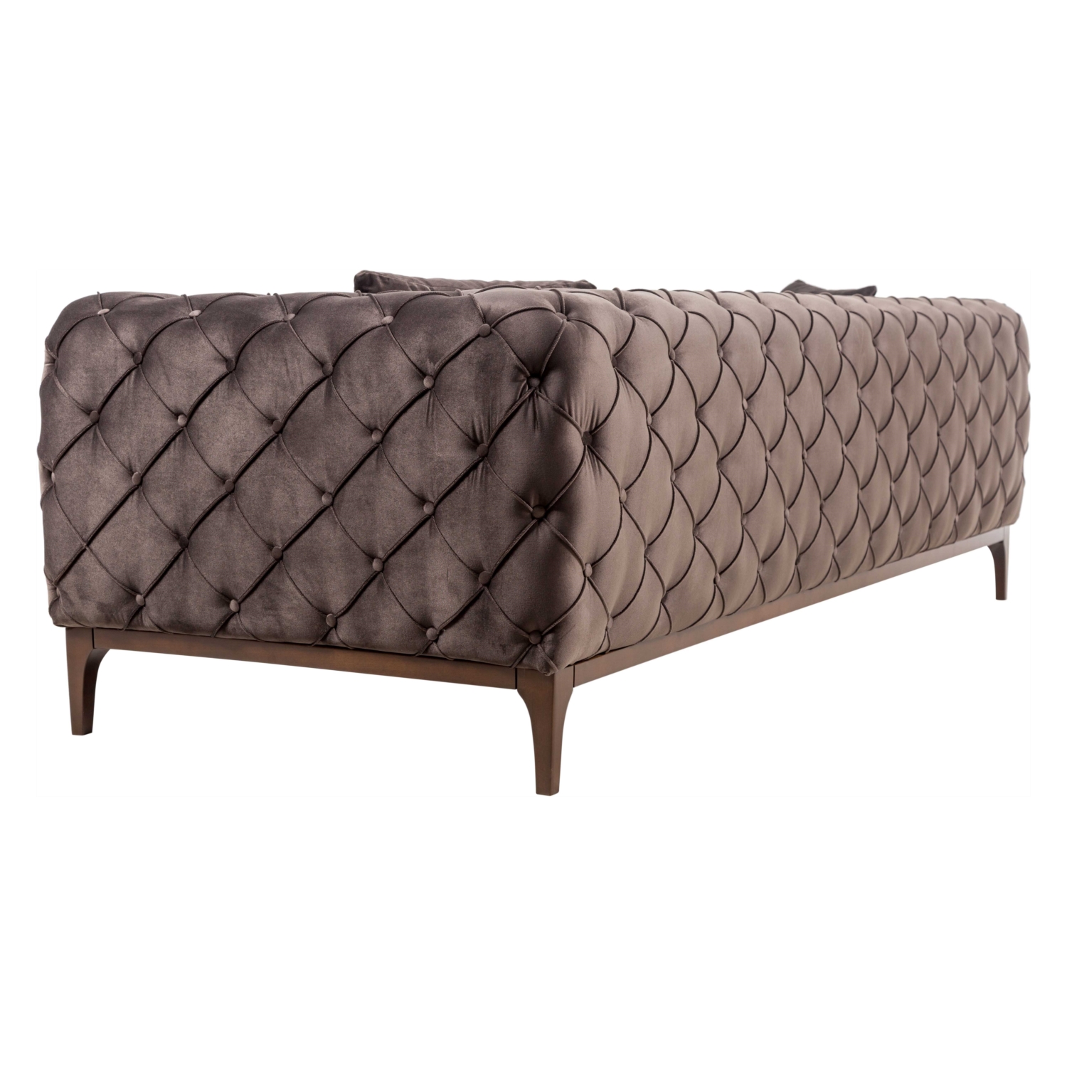 MIRANDELA GRİ ÜÇLÜ CHESTER KOLTUK