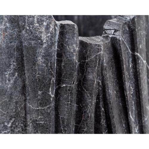  BAROK VAZO SİYAH 24 CM