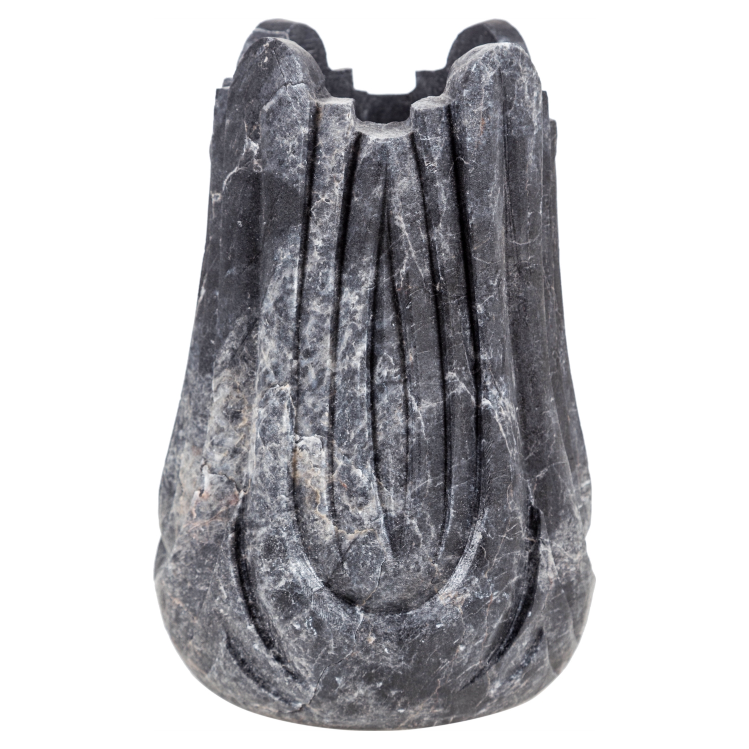 BAROK VAZO SİYAH 24 CM