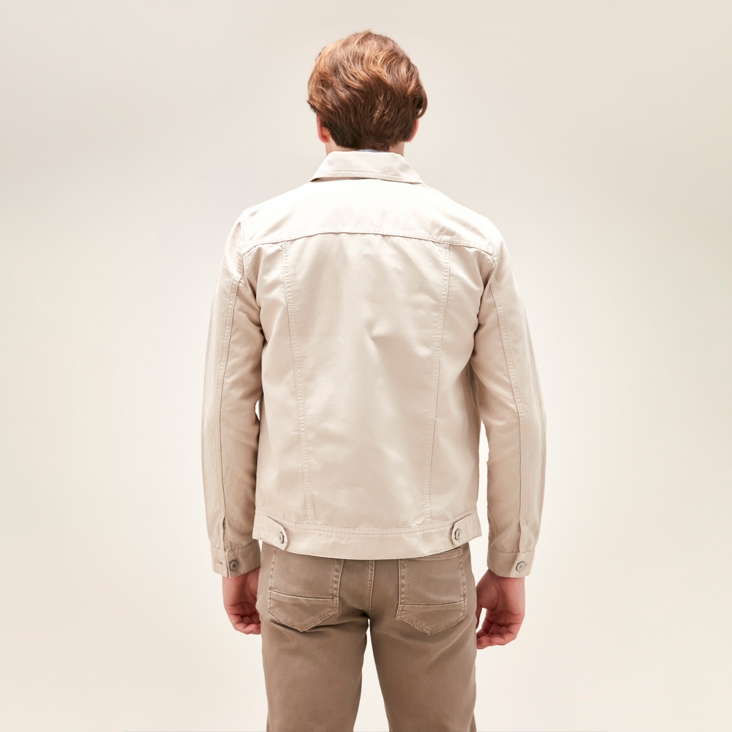 CEP DETAYLI TRUCKER CEKET