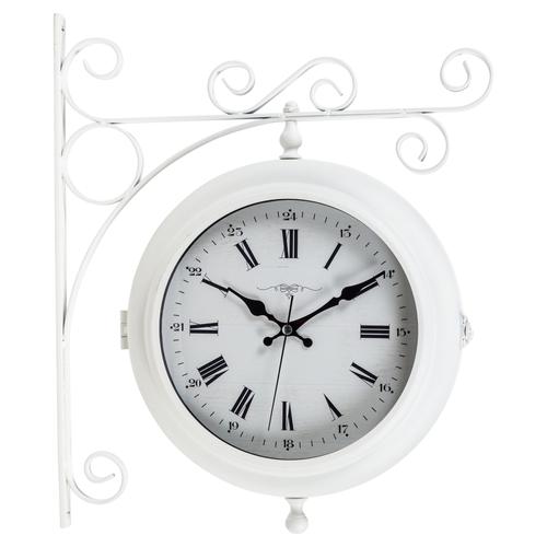  MAT BEYAZ  İSTASYON SAATİ 41X10X41