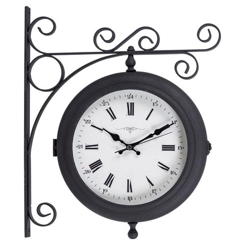  MAT SİYAH İSTASYON SAATİ 41X10X41